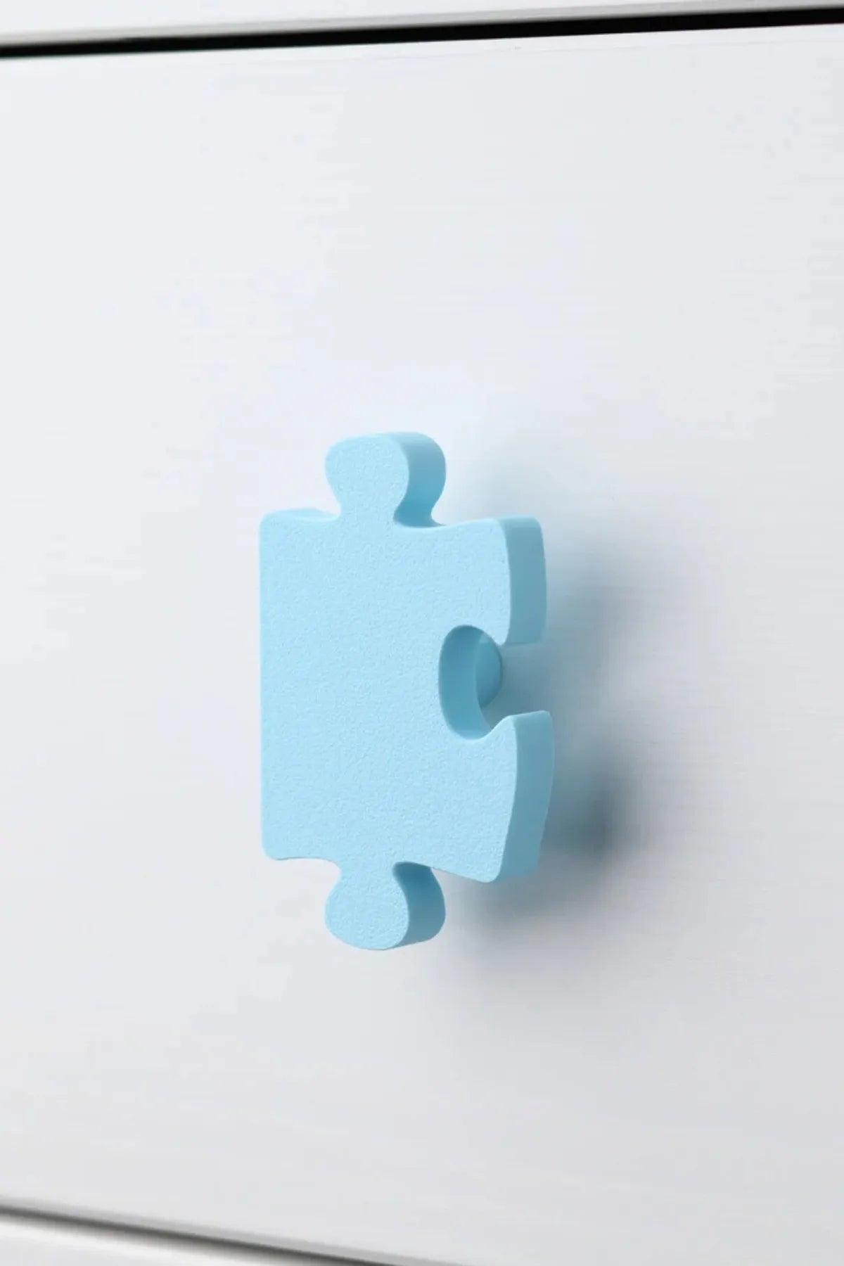 Puzzle Dolap Kulpu – Çocuk Odası, Mutfak ve Banyo Dolapları İçin Modern ve Eğlenceli Dekoratif Kulp