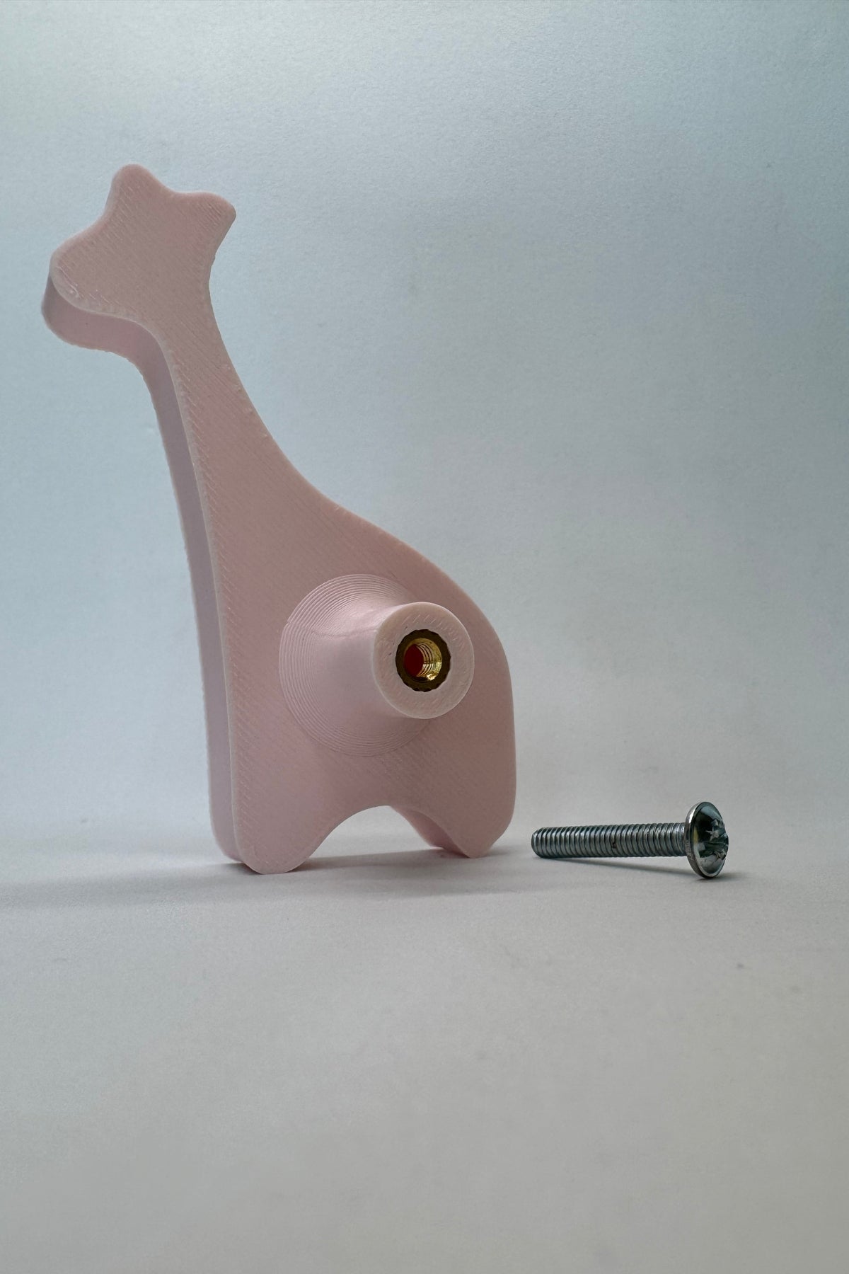 Pembe Zürafa, Dolap Kulpu - Çocuk Odası, Mutfak ve Banyo İçin Dayanıklı ve Mobilya Kulp