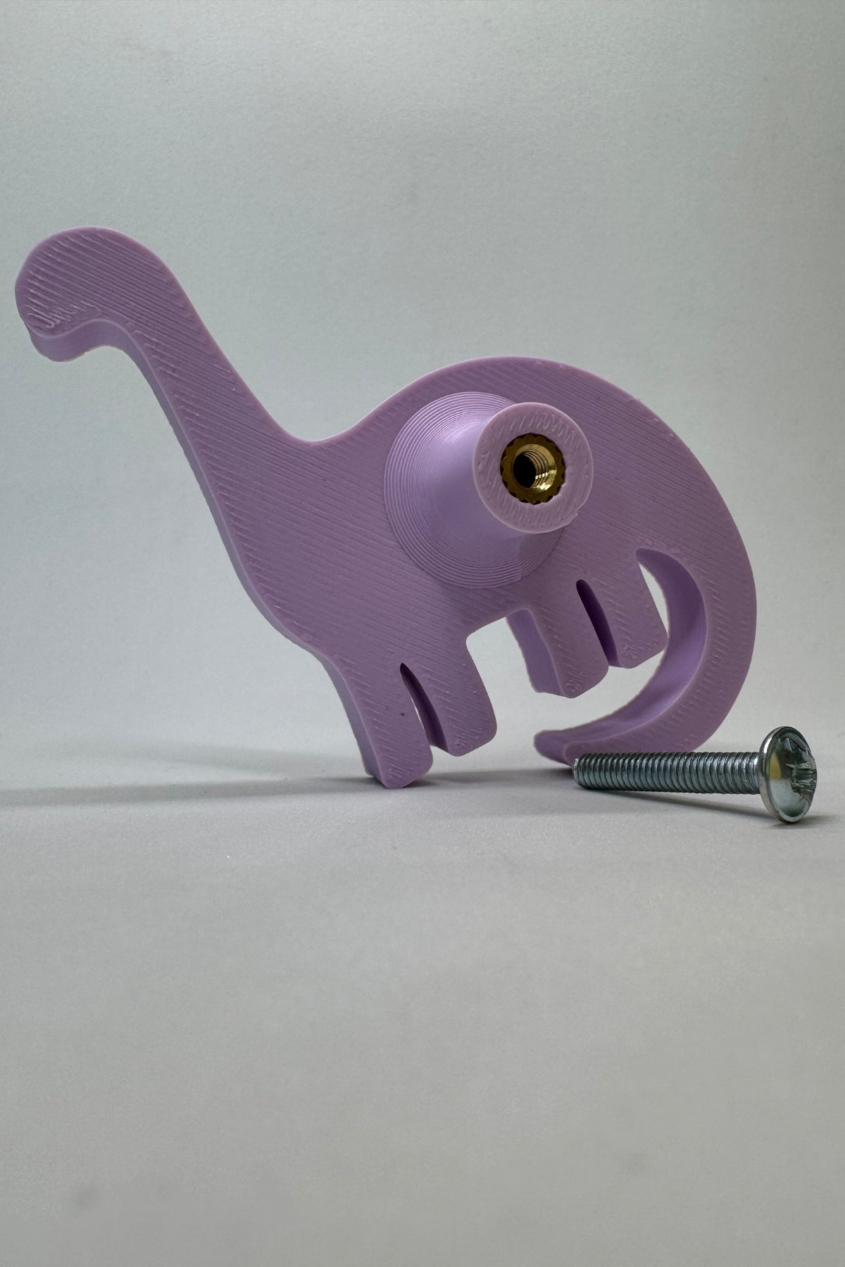 Mor Dino 4 Dolap Kulpu -Çocuk Odası, Mutfak ve Banyo İçin Modern, Sevimli ve Dayanıklı Mobilya Kulp