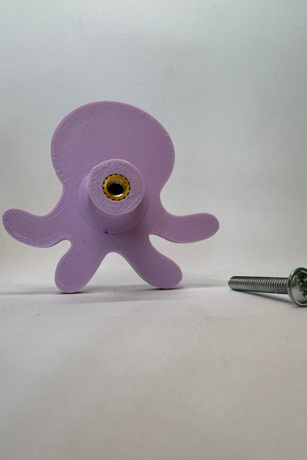 Mor Ahtapot Dolap Kulpu -Çocuk Odası, Mutfak ve Banyo İçin Modern, Şık ve Dayanıklı Mobilya Kulp