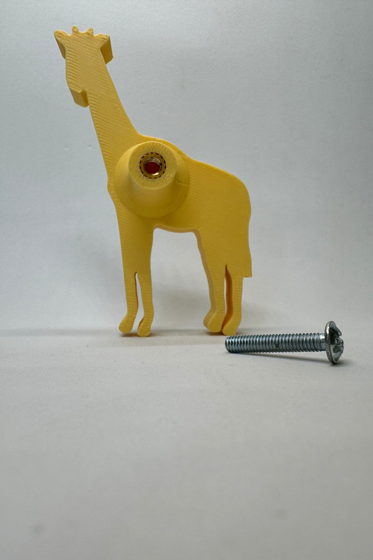 Sarı Zürafa Dolap Kulpu - Çocuk Odası, Mutfak ve Banyo İçin Modern, Şık ve Dayanıklı Mobilya Kulp