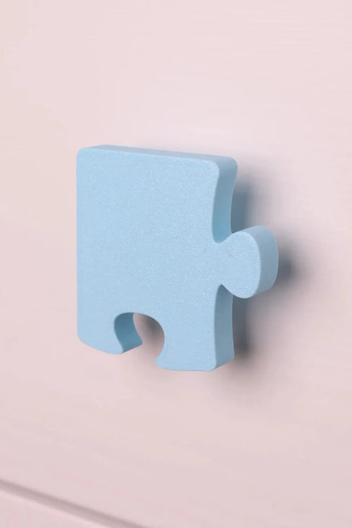 Puzzle Dolap Kulpu – Çocuk Odası, Mutfak ve Banyo Dolapları İçin Modern ve Eğlenceli Dekoratif Kulp