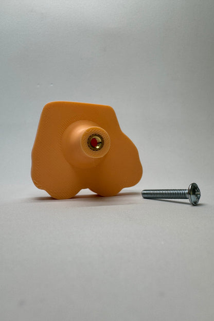 Turuncu Araba Dolap Kulpu - Çocuk Odalarınıza, Mutfak ve Banyo Dolaplarınıza Mobilya Kulpu