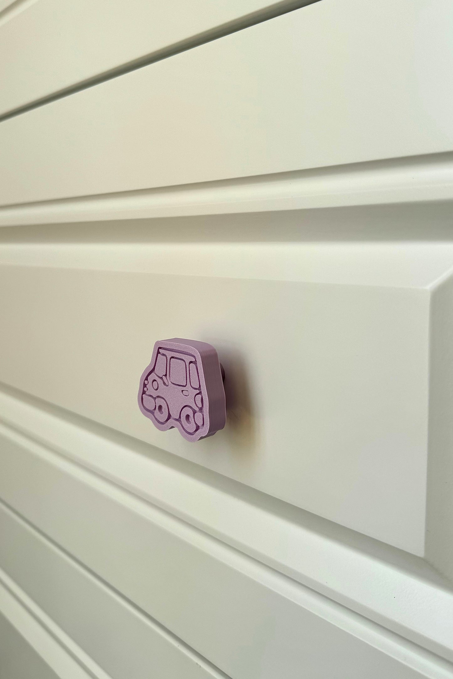 Mor Araba Dolap Kulpu - Çocuk, Mutfak ve Banyo Dolapları İçin Modern ve Şık Mobilya Kulpu