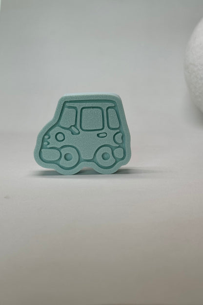 Mavi Araba Dolap Kulpu - Çocuk, Mutfak ve Banyo Dolapları İçin Modern ve Eğlenceli Mobilya Kulpu