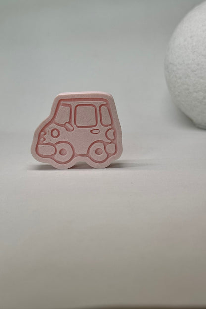 Pembe Araba Dolap Kulpu - Çocuk, Mutfak ve Banyo Dolapları İçin Modern ve Şık Tasarım