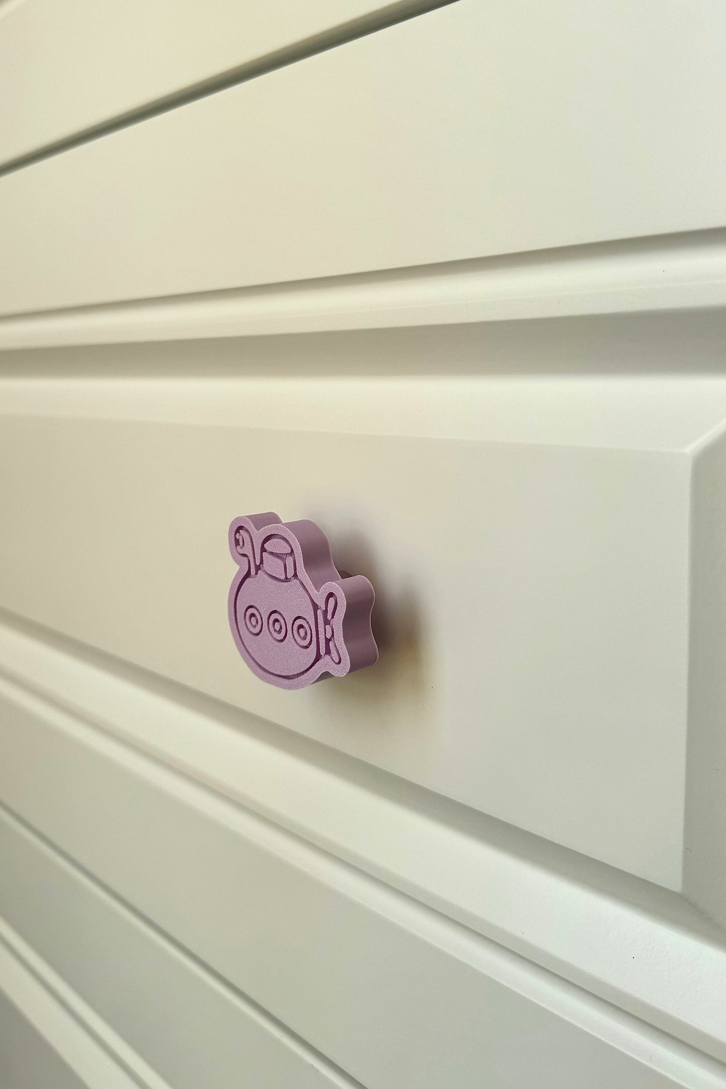 Mor Denizaltı Dolap Kulpu - Çocuk Odaları, Mutfak ve Banyo Dolapları İçin Eğlenceli ve Şık Kulp