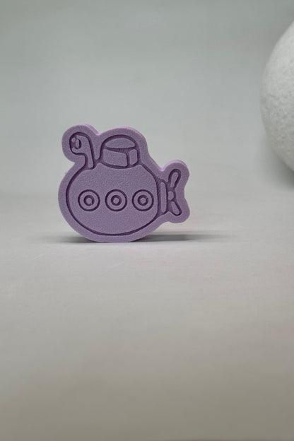 Mor Denizaltı Dolap Kulpu - Çocuk Odaları, Mutfak ve Banyo Dolapları İçin Eğlenceli ve Şık Kulp