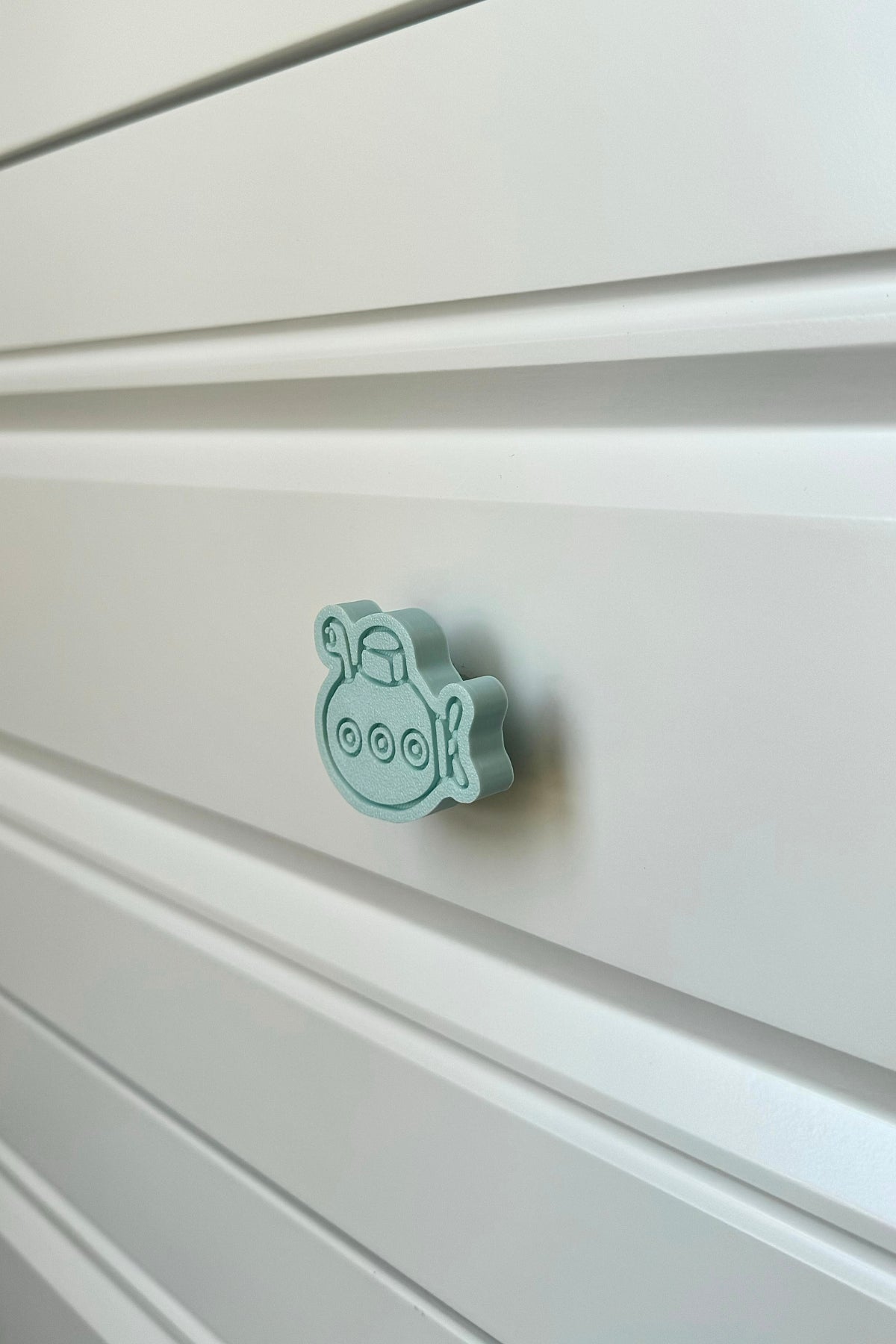 Mavi Denizaltı Dolap Kulpu - Çocuk Odaları, Mutfak ve Banyo Dolapları İçin Eğlenceli ve Şık Kulp