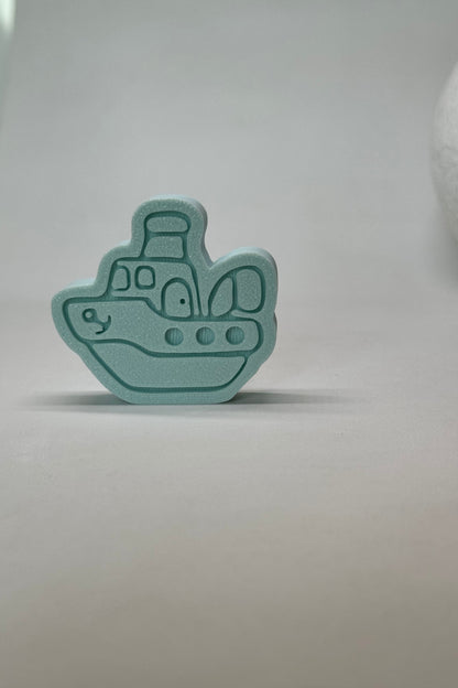 Mavi Gemi Dolap Kulpu - Çocuk Odaları, Mutfak ve Banyo Dolapları İçin Şık ve Eğlenceli Kulp