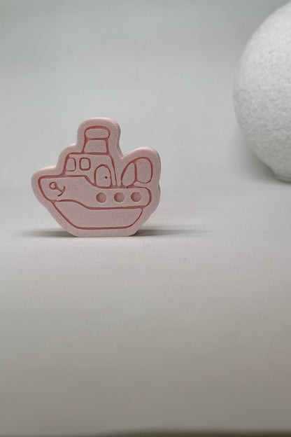 Pembe Gemi Dolap Kulpu - Çocuk Odaları, Mutfak ve Banyo Dolapları İçin Eğlenceli ve Şık Kulp