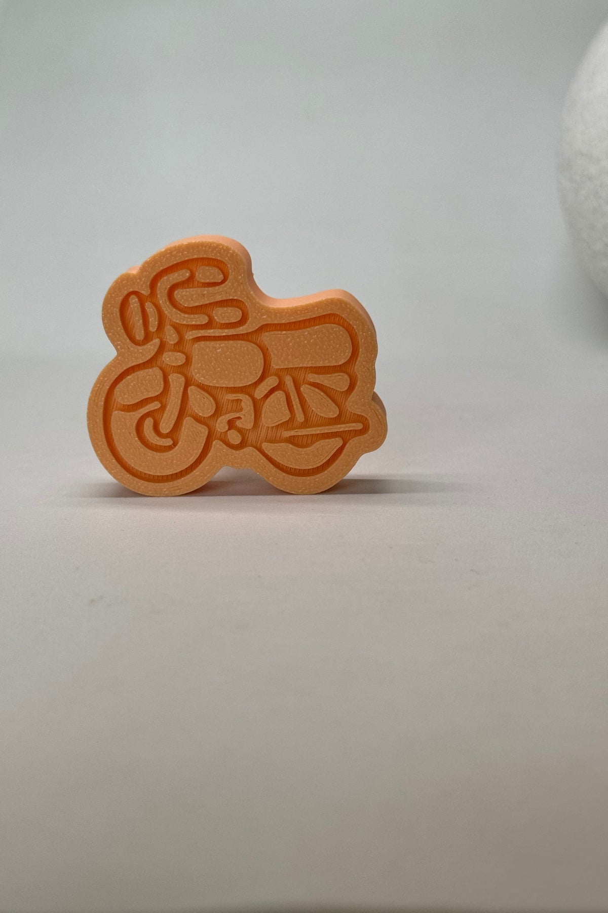 Turuncu Motor Dolap Kulpu - Çocuk Odaları, Mutfak ve Banyo Dolapları İçin Eğlenceli ve Mobilya Kulpu