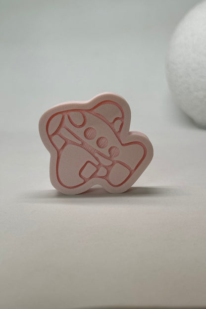 Pembe Uçak Dolap Kulpu - Çocuk, Mutfak ve Banyo Dolapları İçin Modern ve Şık Mobilya Kulp