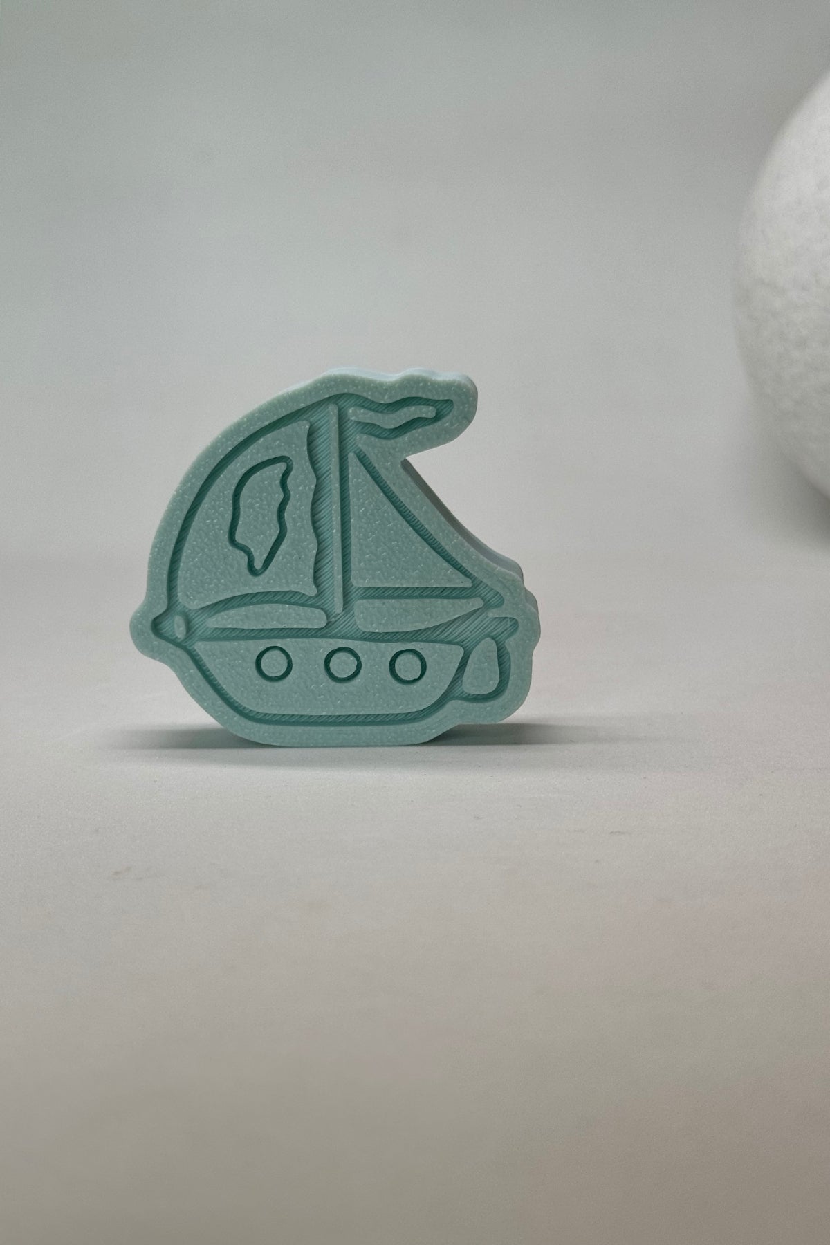 Mavi Yelkenli Dolap Kulpu - Çocuk Odalarına, Mutfak ve Banyo Dolaplarına Dayanıklı Kulp