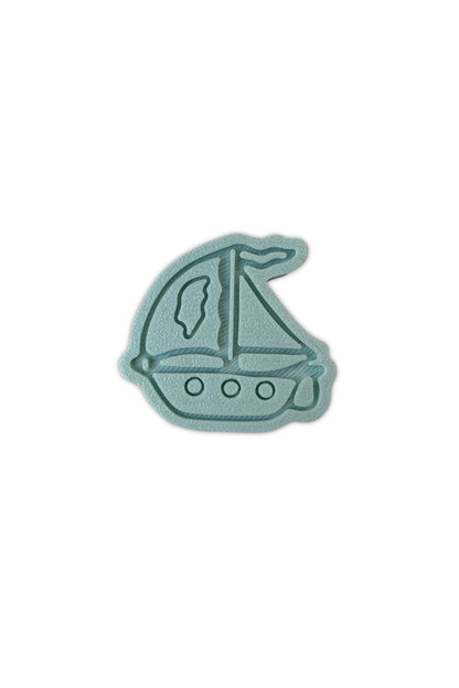 Mavi Yelkenli Dolap Kulpu - Çocuk Odalarına, Mutfak ve Banyo Dolaplarına Dayanıklı Kulp