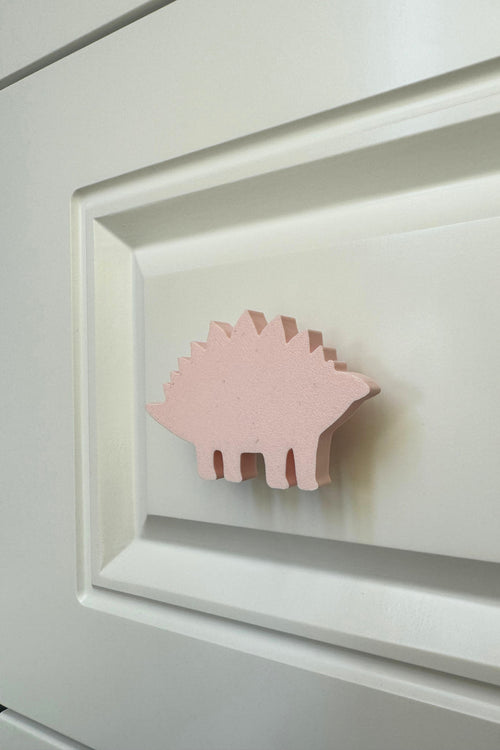 Pembe Dino 5 Dolap Kulpu-Çocuk Odası, Mutfak ve Banyo İçin Modern, Sevimli ve Dayanıklı Mobilya Kulp