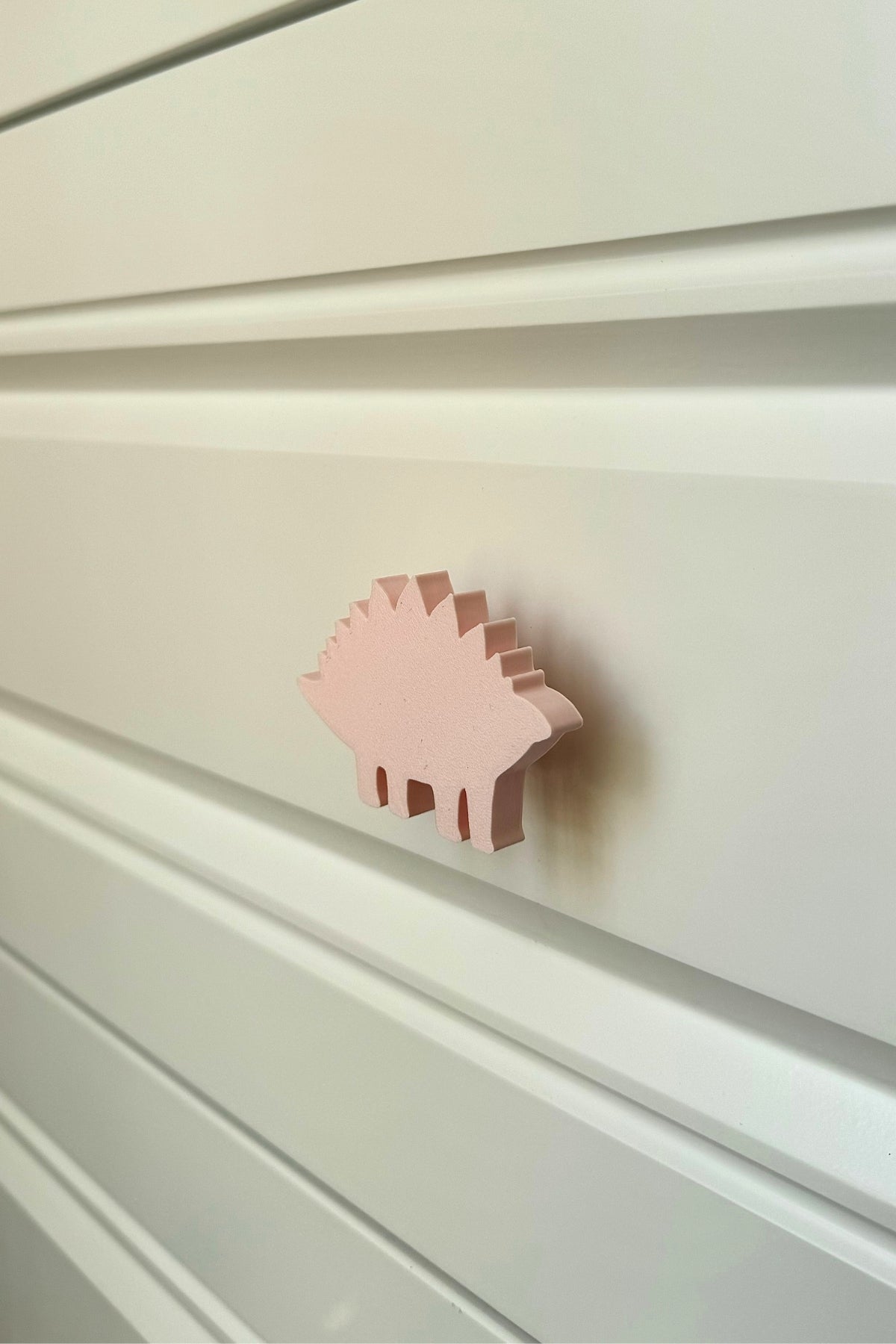 Pembe Dino 5 Dolap Kulpu-Çocuk Odası, Mutfak ve Banyo İçin Modern, Sevimli ve Dayanıklı Mobilya Kulp