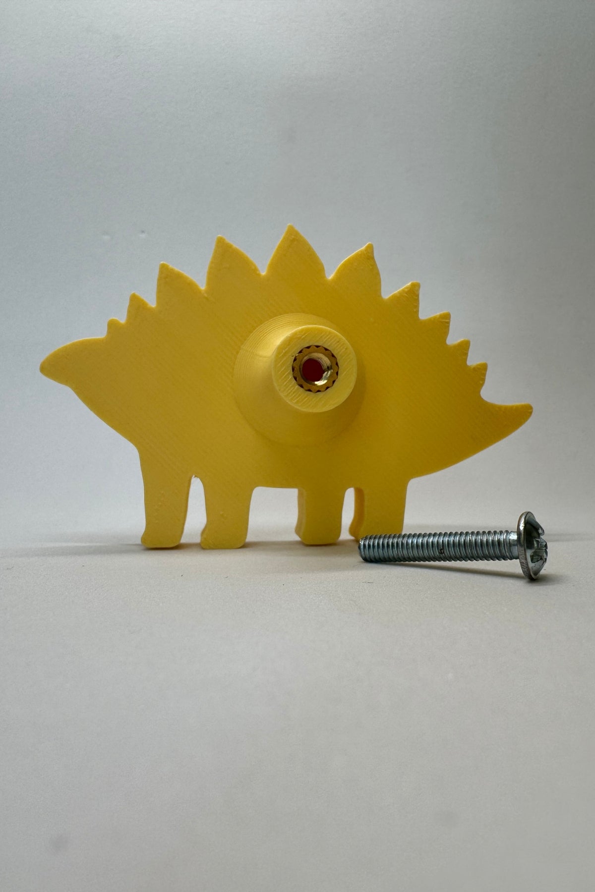 Sarı Dino 5 Dolap Kulpu -çocuk Odası, Mutfak Ve Banyo Için Modern, Sevimli Ve Dayanıklı Mobilya Kulp