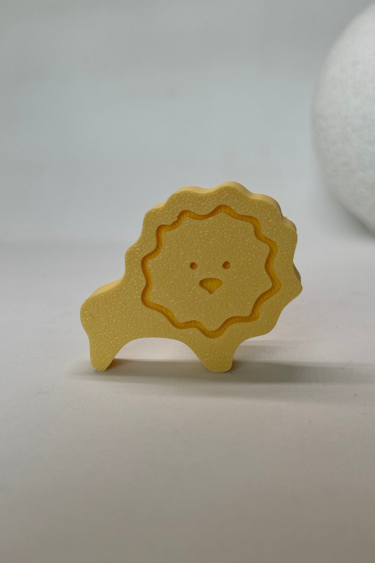 Sarı Aslan Dolap Kulpu - Çocuk Odası, Mutfak ve Banyo İçin Sevimli ve Dayanıklı Mobilya Kulp