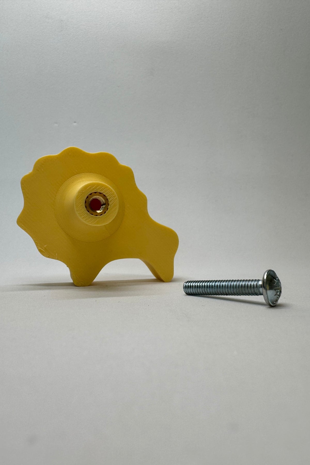 Sarı Aslan Dolap Kulpu - Çocuk Odası, Mutfak ve Banyo İçin Sevimli ve Dayanıklı Mobilya Kulp