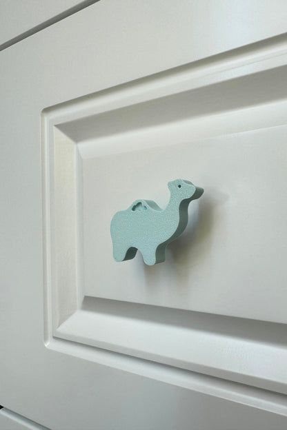 Mavi Deve Dolap Kulpu - Çocuk Odası, Mutfak ve Banyo İçin Eğlenceli ve Dayanıklı Mobilya Kulp