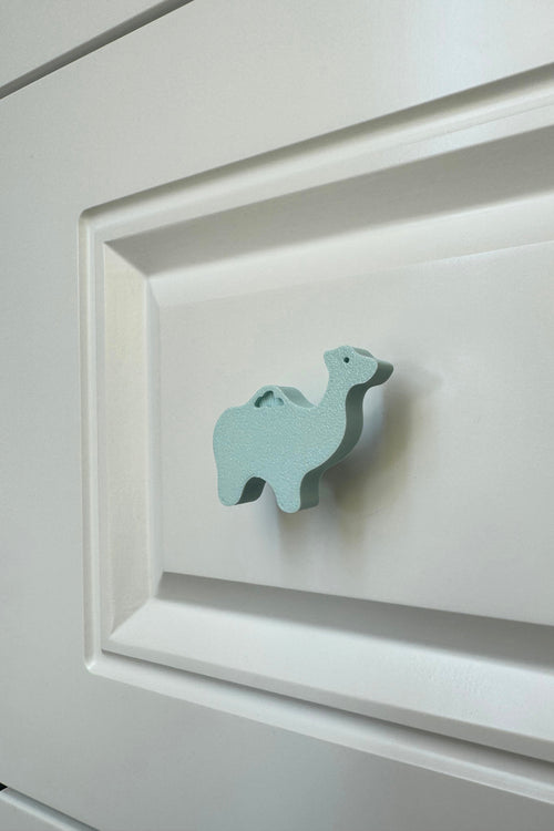 Mavi Deve Dolap Kulpu - Çocuk Odası, Mutfak ve Banyo İçin Eğlenceli ve Dayanıklı Mobilya Kulp