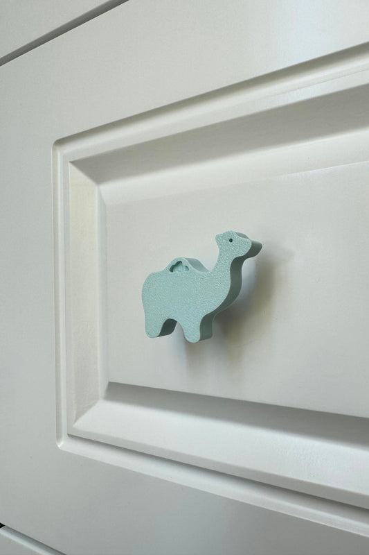 Mavi Deve Dolap Kulpu - Çocuk Odası, Mutfak ve Banyo İçin Eğlenceli ve Dayanıklı Mobilya Kulp