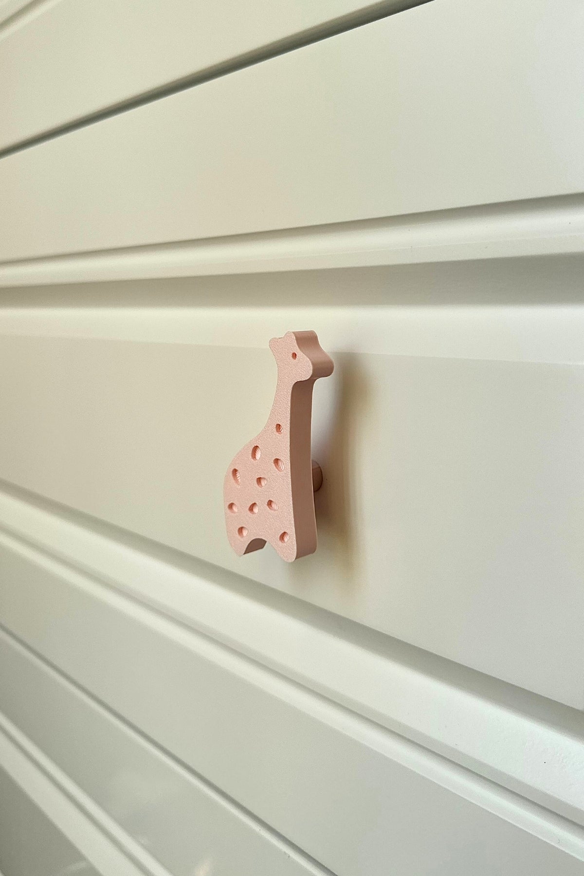 Pembe Zürafa, Dolap Kulpu - Çocuk Odası, Mutfak ve Banyo İçin  Dayanıklı ve Mobilya Kulp