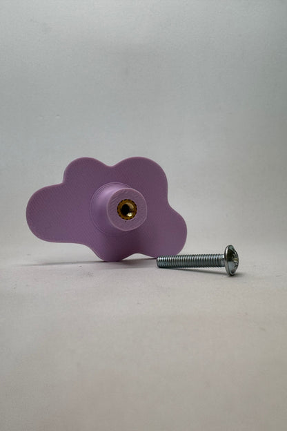 Mor Bulut Dolap Kulpu - Çocuk Odası, Mutfak ve Banyo İçin Modern, Şık ve Dayanıklı Mobilya Kulp