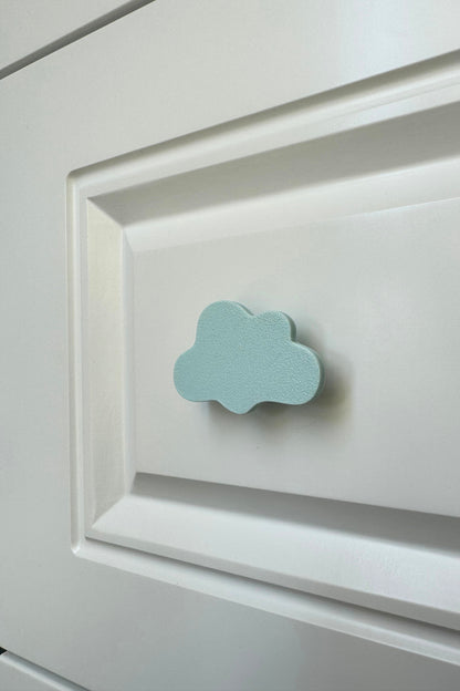 Mavi Bulut Dolap Kulpu - Çocuk Odası, Mutfak ve Banyo İçin Modern, Şık ve Dayanıklı Mobilya Kulp