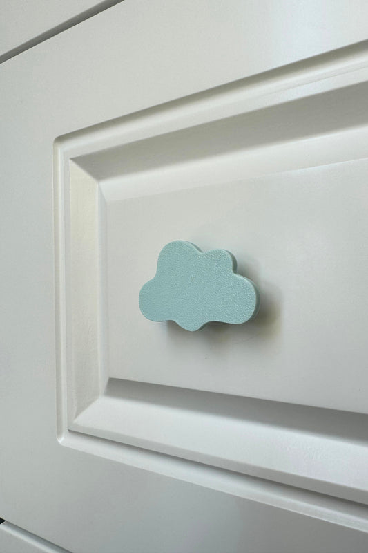 Mavi Bulut Dolap Kulpu - Çocuk Odası, Mutfak ve Banyo İçin Modern, Şık ve Dayanıklı Mobilya Kulp