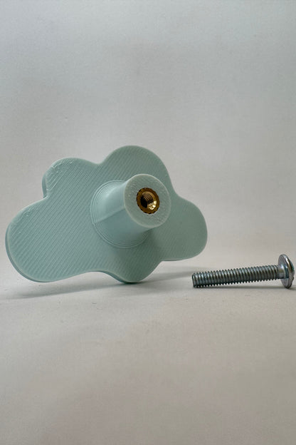 Mavi Bulut Dolap Kulpu - Çocuk Odası, Mutfak ve Banyo İçin Modern, Şık ve Dayanıklı Mobilya Kulp