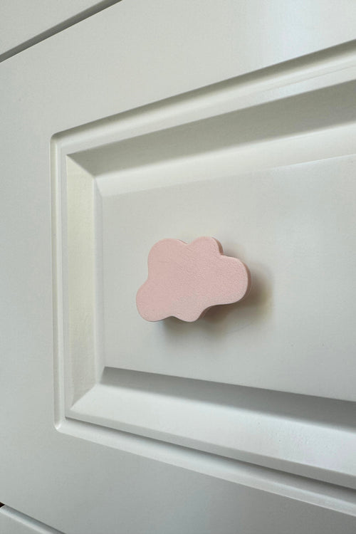 Pembe Bulut Dolap Kulpu -Çocuk Odası, Mutfak ve Banyo İçin Modern, Şık ve Dayanıklı Mobilya Kulp