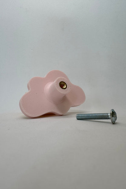 Pembe Bulut Dolap Kulpu -Çocuk Odası, Mutfak ve Banyo İçin Modern, Şık ve Dayanıklı Mobilya Kulp