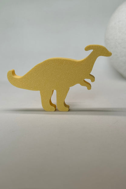 Sarı Dino2 Dolap Kulpu - Çocuk Odası, Mutfak ve Banyo İçin Modern, Sevimli ve Dayanıklı Mobilya Kulp