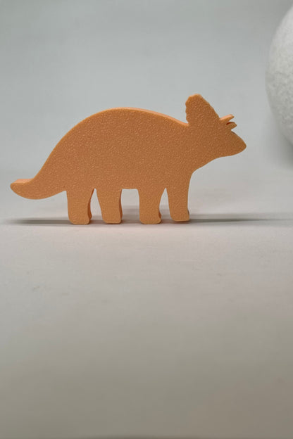 Turuncu Dino 6 Dolap Kulpu - Çocuk Odası, Mutfak ve Banyo İçin Modern ve Sevimli Mobilya Kulp