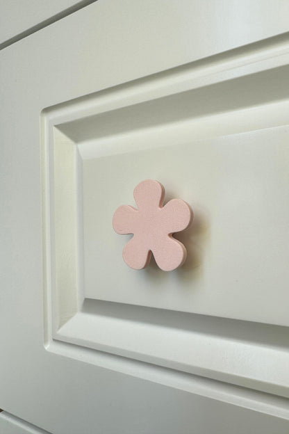 Pembe Yonca Dolap Kulpu -Çocuk Odası, Mutfak ve Banyo İçin Modern, Şık ve Dayanıklı Mobilya Kulp