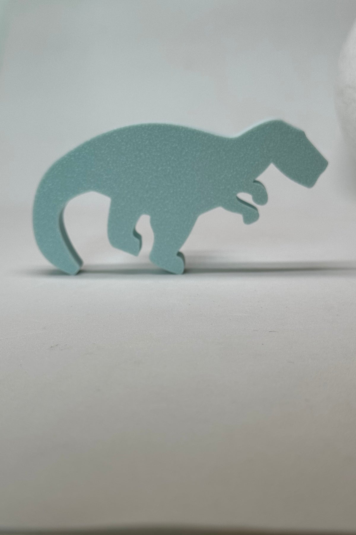 Mavi Dino 1 Dolap Kulpu-Çocuk Odası, Mutfak ve Banyo İçin Modern, Sevimli ve Dayanıklı Mobilya Kulp