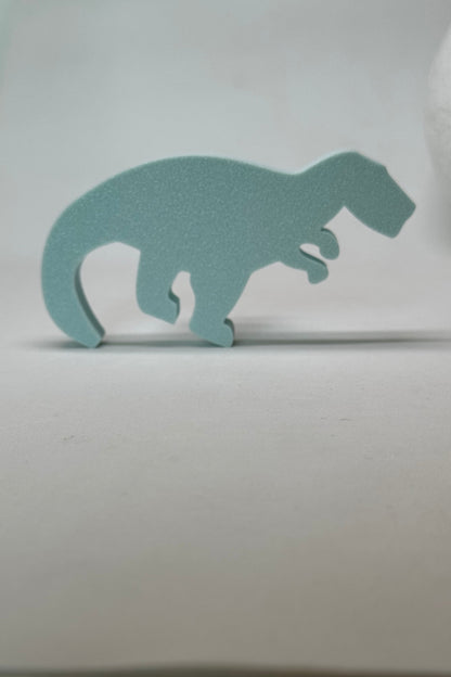 Mavi Dino 1 Dolap Kulpu-Çocuk Odası, Mutfak ve Banyo İçin Modern, Sevimli ve Dayanıklı Mobilya Kulp