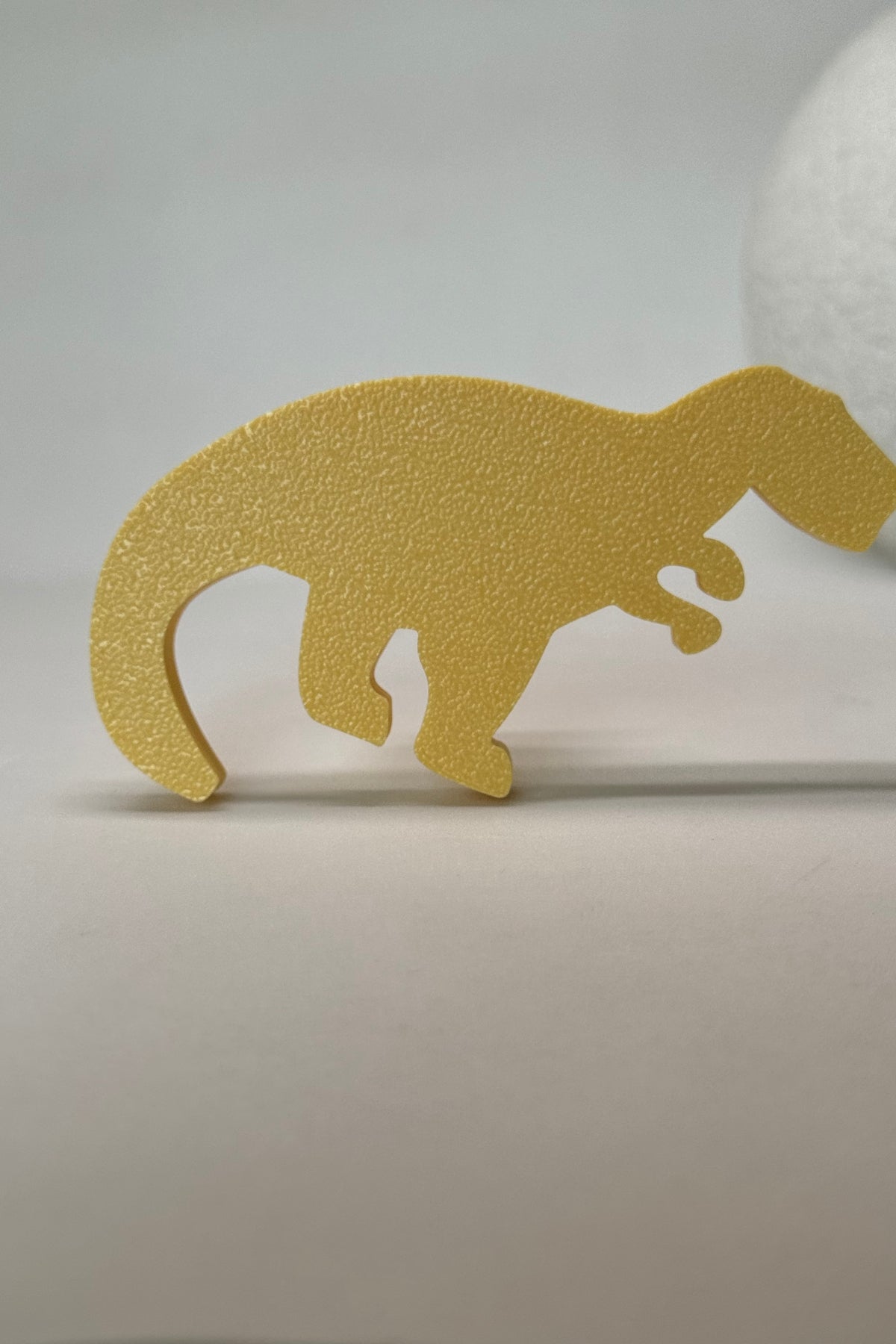 Sarı Dino 1 Dolap Kulpu-Çocuk Odası, Mutfak ve Banyo İçin Modern, Sevimli ve Dayanıklı Mobilya Kulp