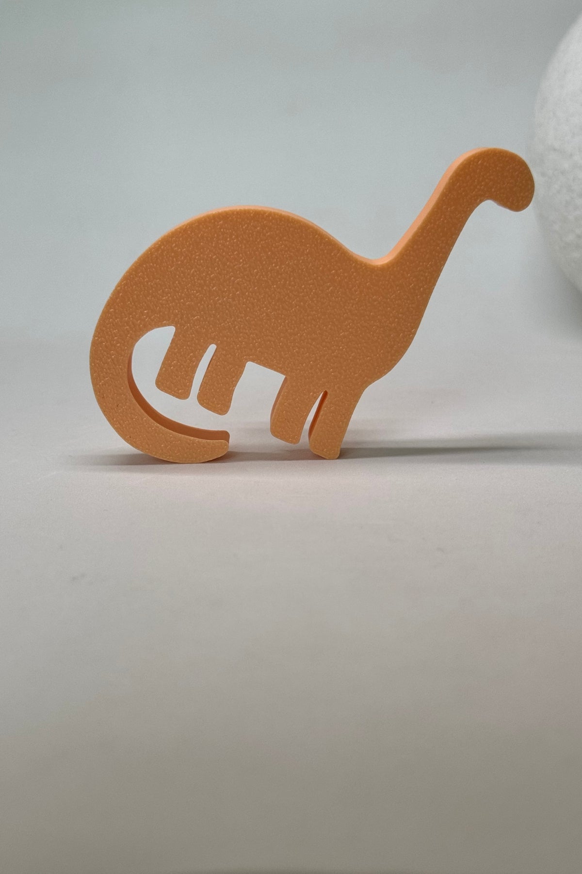 Turuncu Dino 4 Dolap Kulpu - Çocuk Odası, Mutfak ve Banyo İçin Modern ve Sevimli Mobilya Kulp