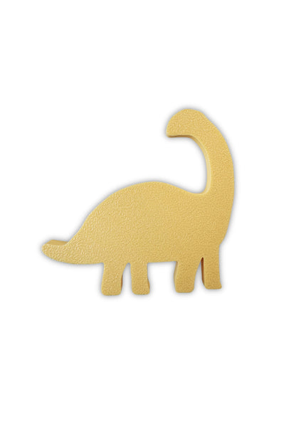 Sarı Dino 3 Dolap Kulpu -Çocuk Odası, Mutfak ve Banyo İçin Modern, Sevimli ve Dayanıklı Mobilya Kulp