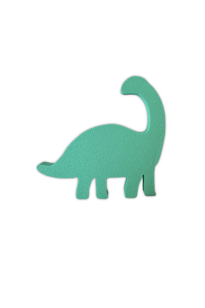 Yeşil Dino 3 Dolap Kulpu-Çocuk Odası, Mutfak ve Banyo İçin Modern, Sevimli ve Dayanıklı Mobilya Kulp