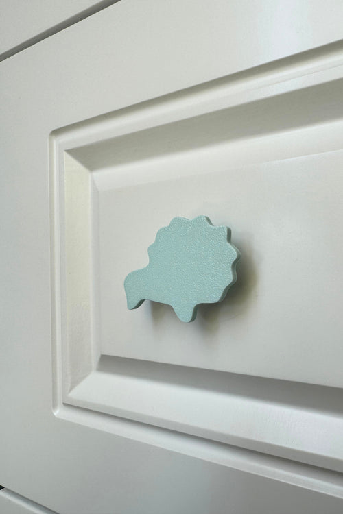 Mavi Aslan Dolap Kulpu - Çocuk Odası, Mutfak ve Banyo İçin Modern, Şık ve Dayanıklı Mobilya Kulp