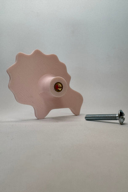 Pembe Aslan Dolap Kulpu- Çocuk Odası, Mutfak ve Banyo İçin Modern, Şık ve Dayanıklı Mobilya Kulp