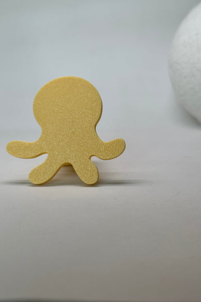 Sarı Ahtapot Dolap Kulpu-Çocuk Odası, Mutfak ve Banyo İçin Modern, Şık ve Dayanıklı Mobilya Kulp