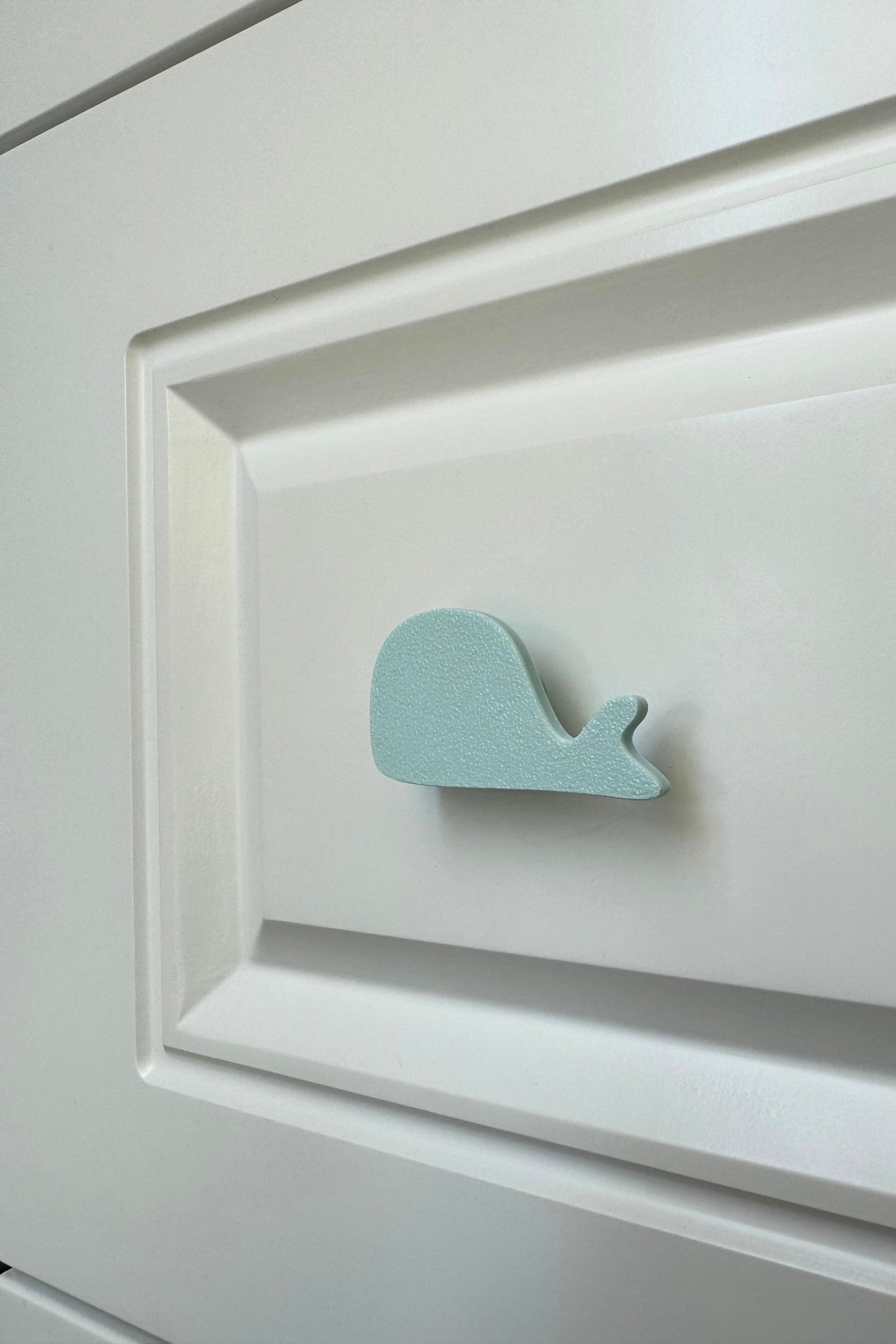 Mavi Balina Dolap Kulpu -Çocuk Odası, Mutfak ve Banyo İçin Modern, Şık ve Dayanıklı Mobilya Kulp