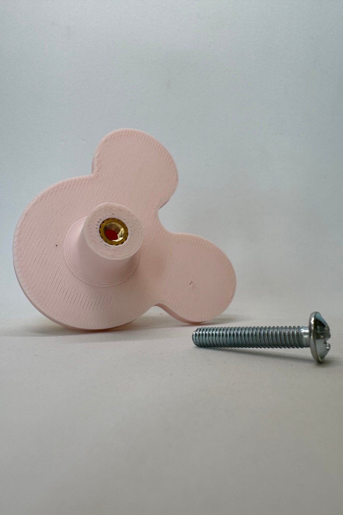 Pembe Mouse Dolap Kulpu- Çocuk Odası, Mutfak ve Banyo İçin Modern, Şık ve Dayanıklı Mobilya Kulp