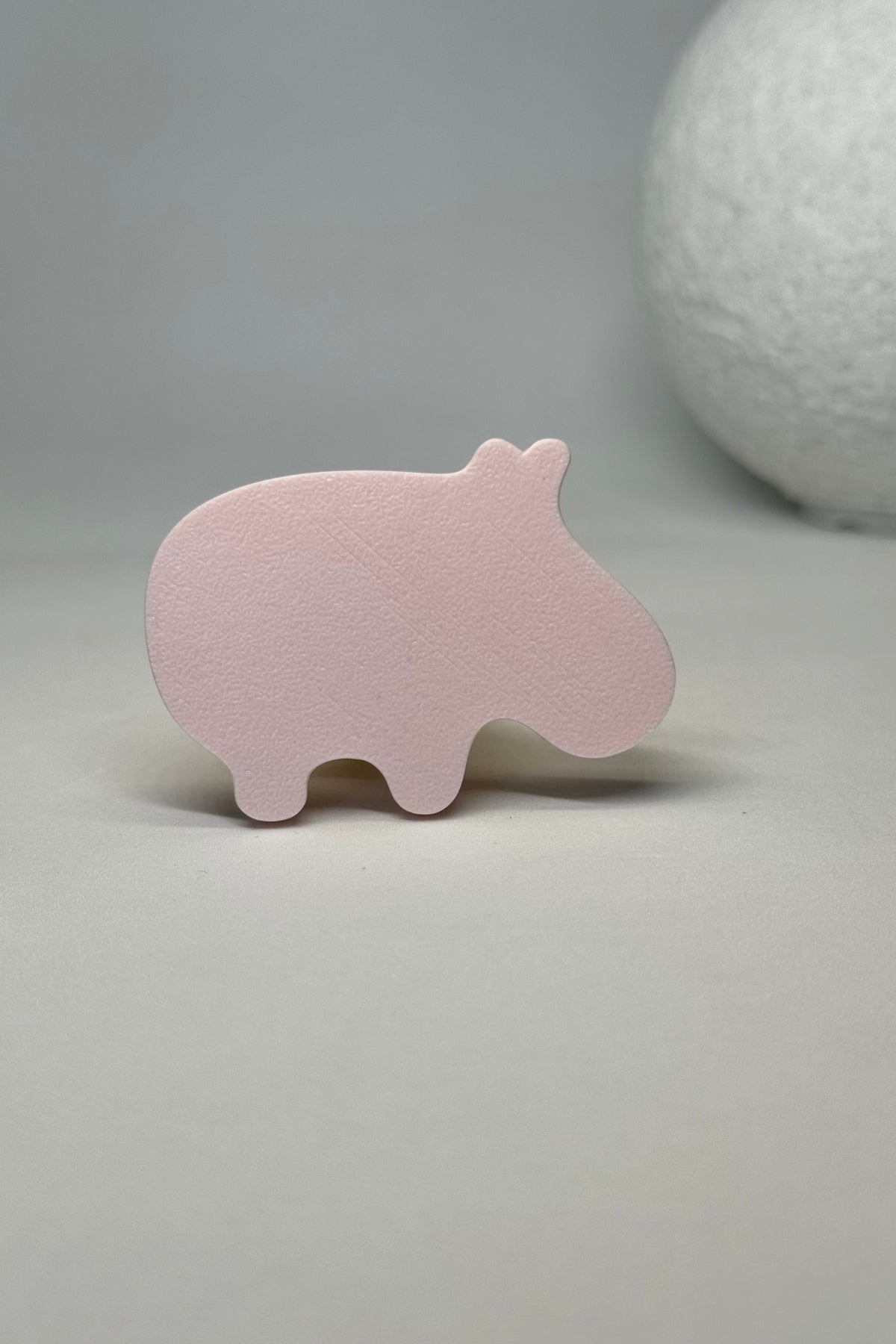 Pembe Hipopotam Dolap Kulpu - Çocuk Odası, Mutfak ve Banyo İçin Modern ve Dayanıklı Mobilya Kulp