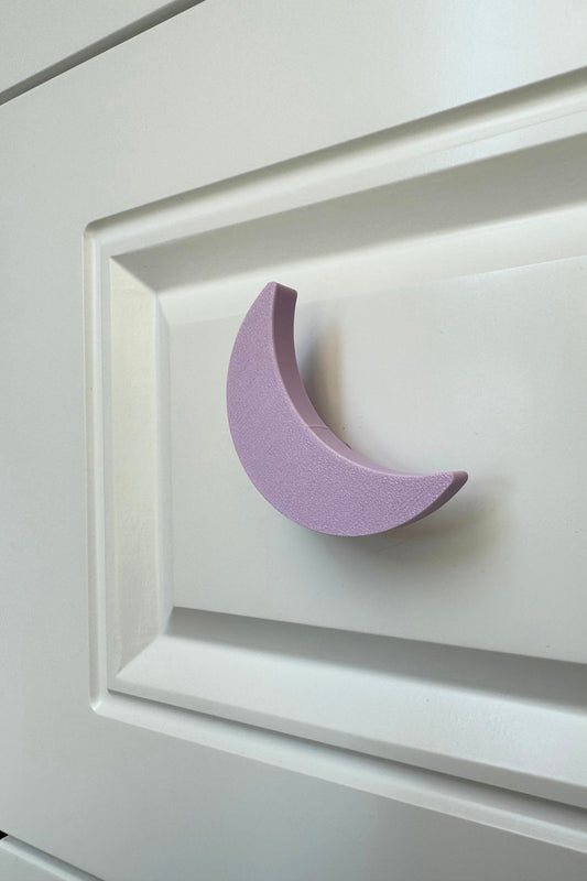 Mor Ay Dolap Kulpu - Çocuk Odası, Mutfak ve Banyo İçin Şık ve Dayanıklı Mobilya Kulp